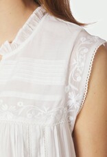 Jurk Voile 'Veana' - White - Neo Noir