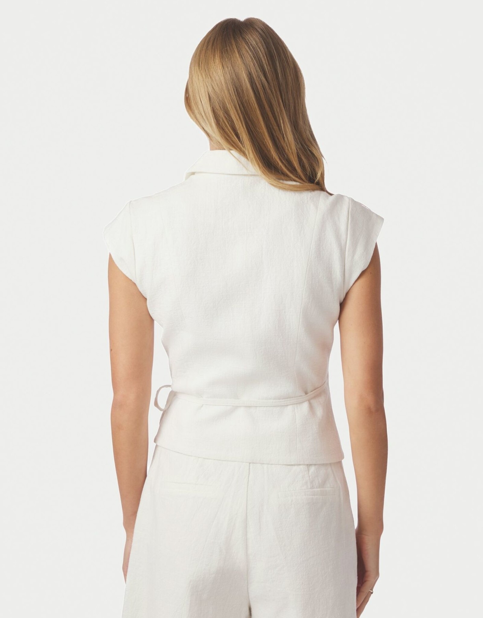 Waistcoat 'Salima' - Off White - Neo Noir