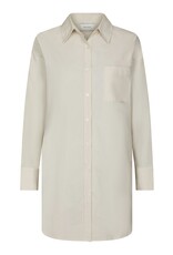 Hemd Poplin 'Halina' - Ivory - Neo Noir