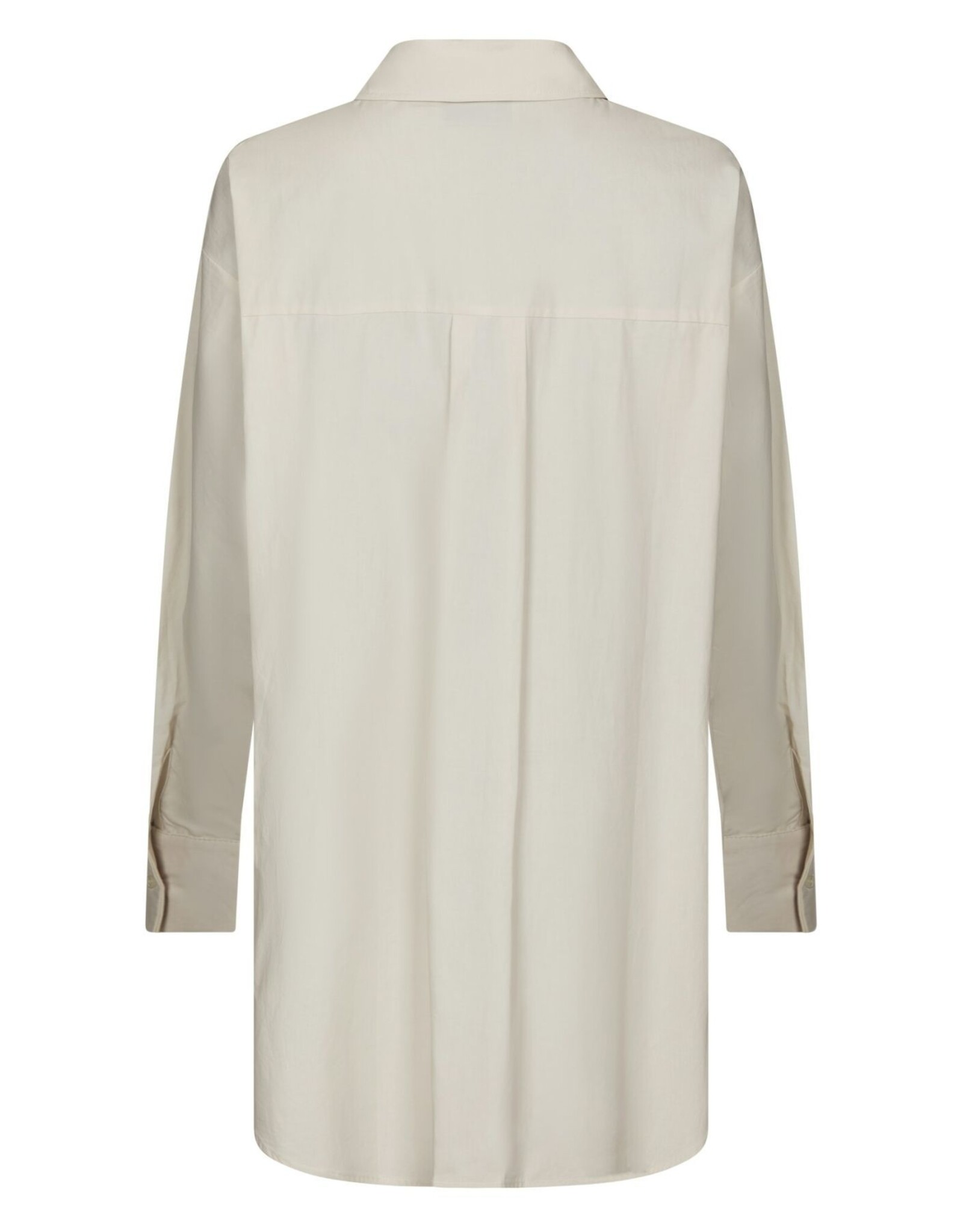 Hemd Poplin 'Halina' - Ivory - Neo Noir