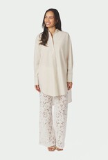 Hemd Poplin 'Halina' - Ivory - Neo Noir