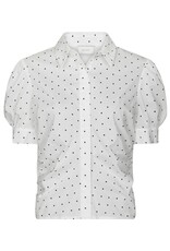 Blouse Dot 'Frannie' - Off White - Neo Noir