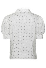 Blouse Dot 'Frannie' - Off White - Neo Noir