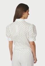 Blouse Dot 'Frannie' - Off White - Neo Noir