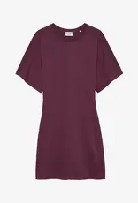 Catwalk Junkie Jurk 'T-Shirt Dress' -  Winetasting - Catwalk Junkie