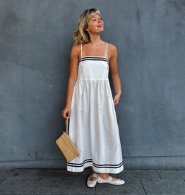 The Tiny Big Sister Jurk 'Straps' - Off-White - The Tiny Big Sister