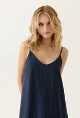 Jurk 'Brooke' - Navy - Artlove