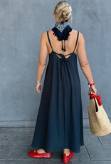 Jurk 'Brooke' - Navy - Artlove