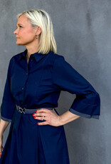 Esmé Studios Jurk 'Cobana' - Dark Sapphire - Esmé Studios