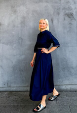 Esmé Studios Jurk 'Cobana' - Dark Sapphire - Esmé Studios