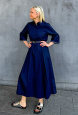 Esmé Studios Jurk 'Cobana' - Dark Sapphire - Esmé Studios