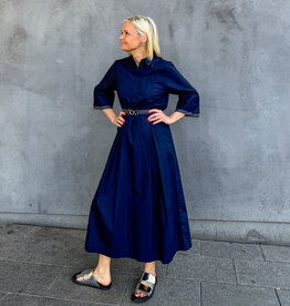 Esmé Studios Jurk 'Cobana' - Dark Sapphire - Esmé Studios