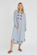 A view Jurk 'Alize' - Blue/White Stripe - A View