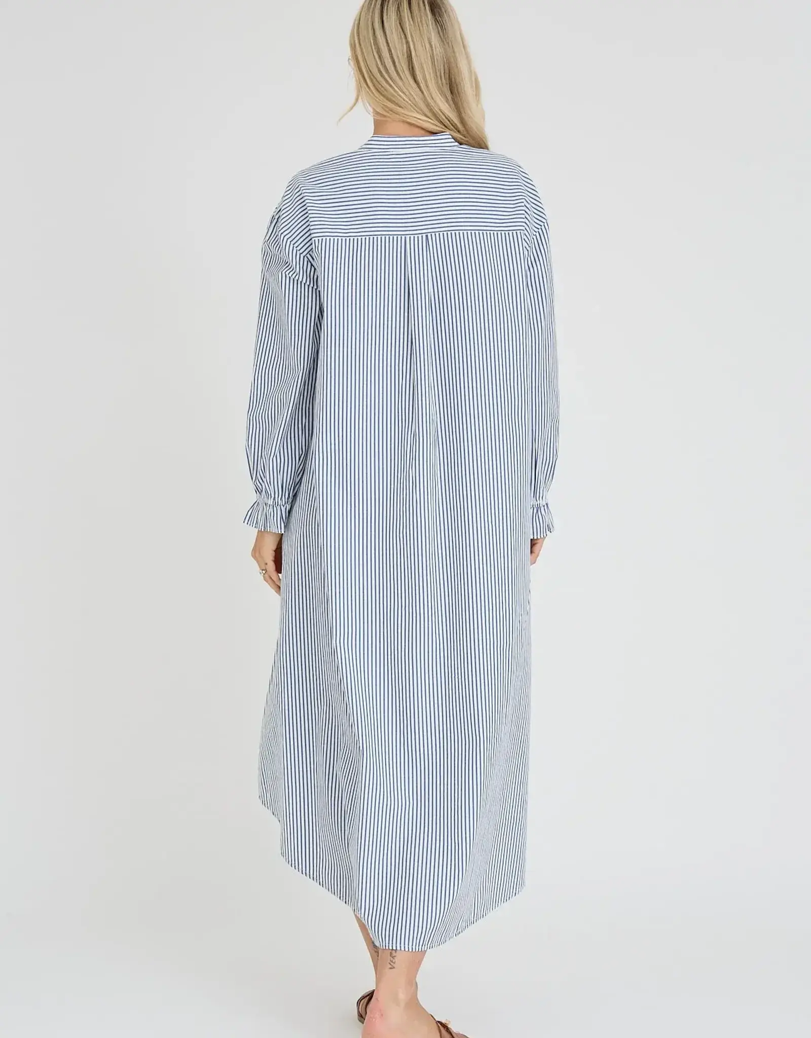 A view Jurk 'Alize' - Blue/White Stripe - A View