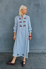 A view Jurk 'Alize' - Blue/White Stripe - A View