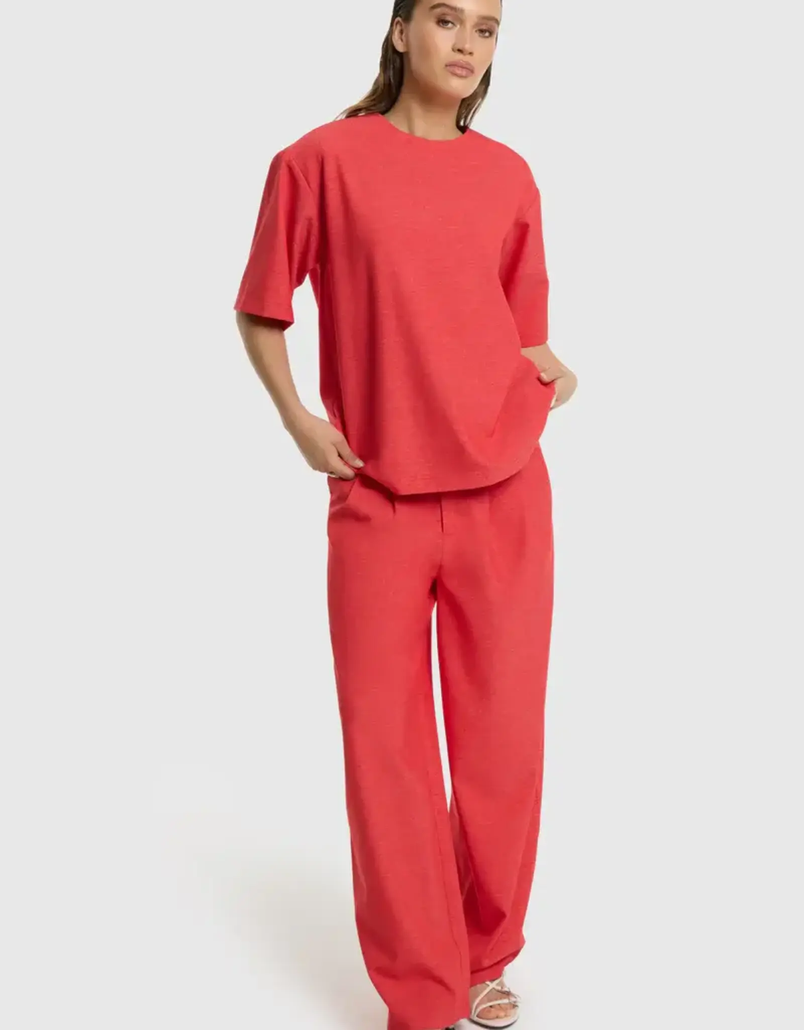 Refined Department Broek 'Kaly' - Burned Orange - Refined Department