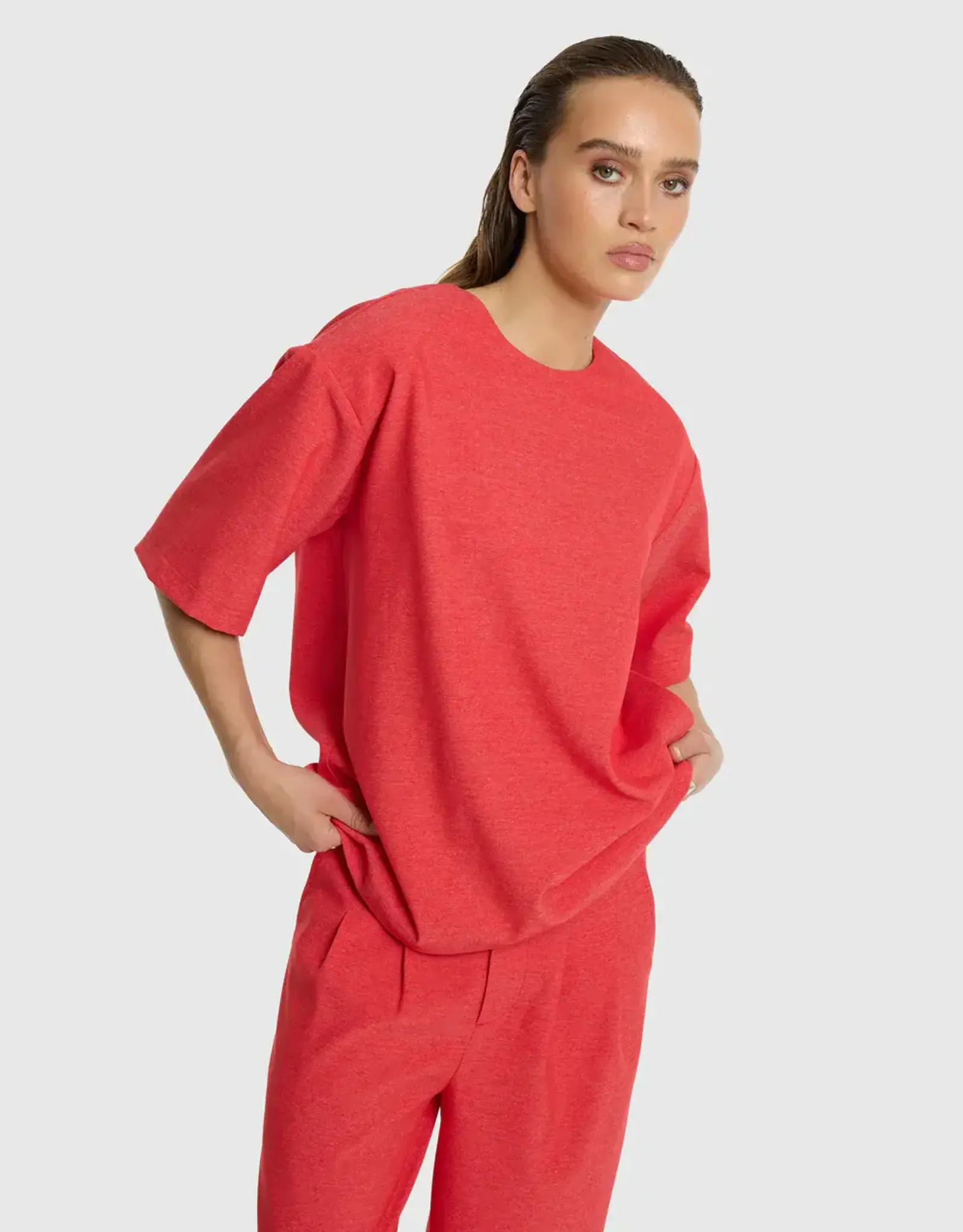 Refined Department T-Shirt 'Zaya' - Burned Orange - Refined Department