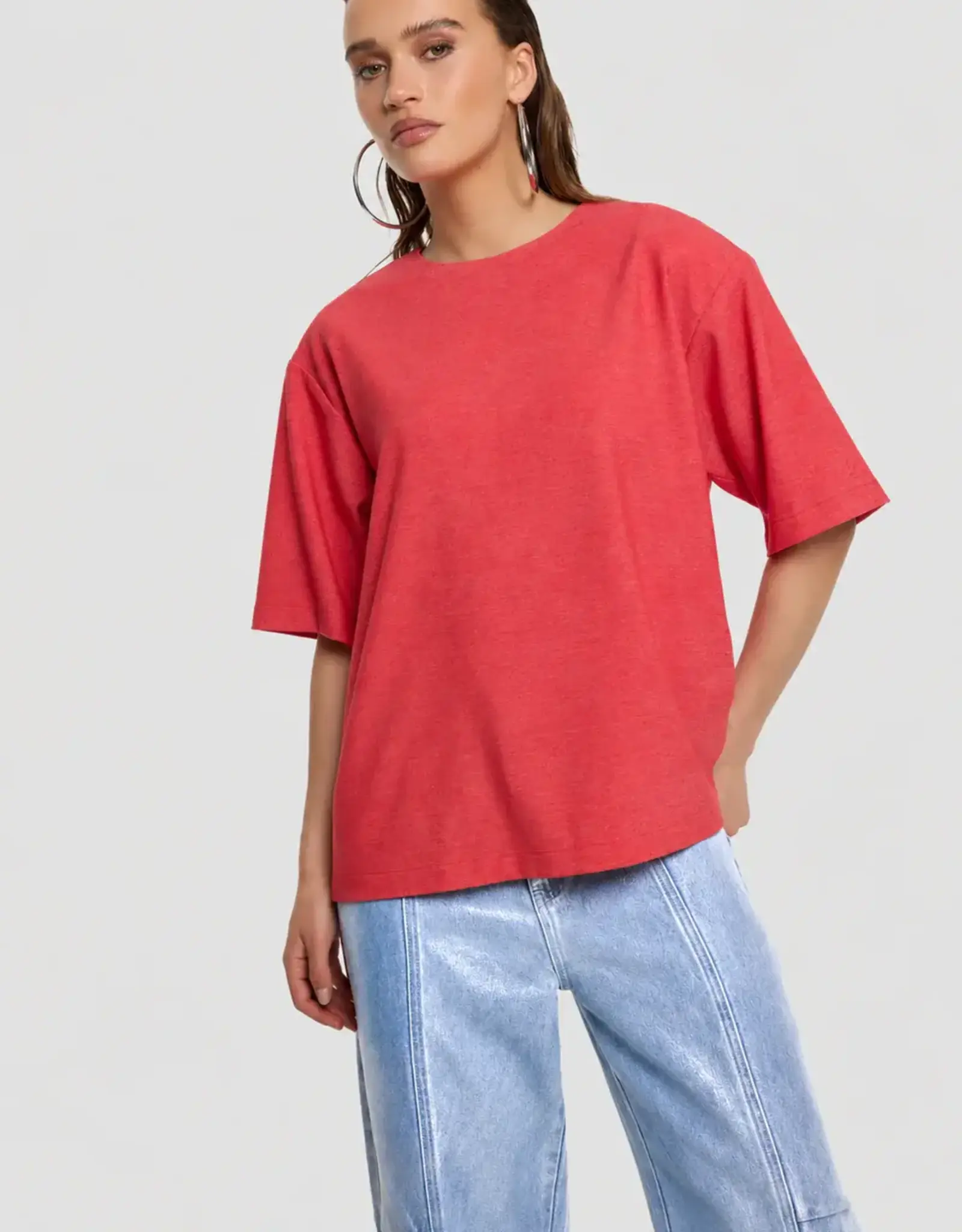 Refined Department T-Shirt 'Zaya' - Burned Orange - Refined Department