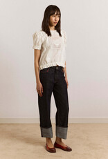 Damson Madder Blouse Lace 'Mabel' - White - Damson Madder