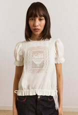 Damson Madder Blouse Lace 'Mabel' - White - Damson Madder