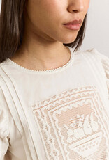 Damson Madder Blouse Lace 'Mabel' - White - Damson Madder