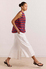 Damson Madder Broek 'Florentina' - White - Damson Madder