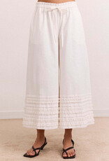 Damson Madder Broek 'Florentina' - White - Damson Madder
