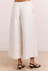Damson Madder Broek 'Florentina' - White - Damson Madder