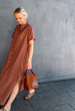 Hod Paris Jurk 'Tampa' - Nut - Hod Paris