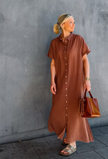 Hod Paris Jurk 'Tampa' - Nut - Hod Paris