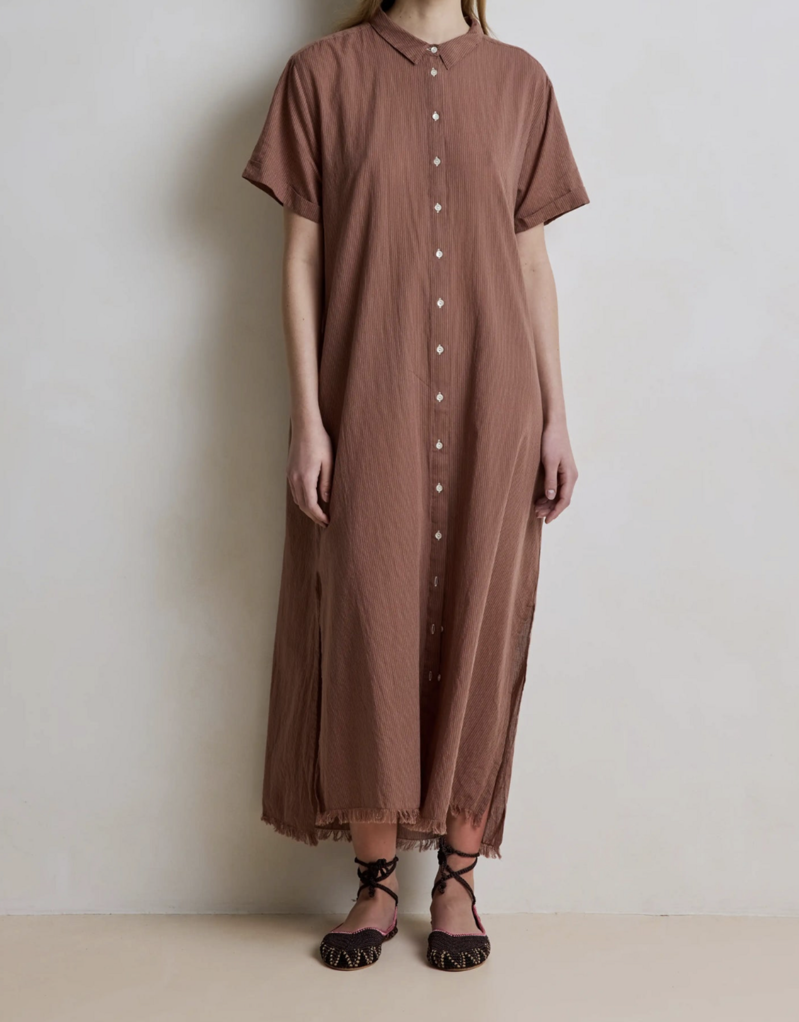 Hod Paris Jurk 'Tampa' - Nut - Hod Paris