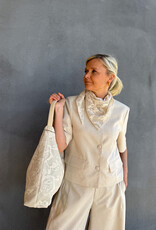 Blouse Linen 'Rory' - Creme - Neo Noir