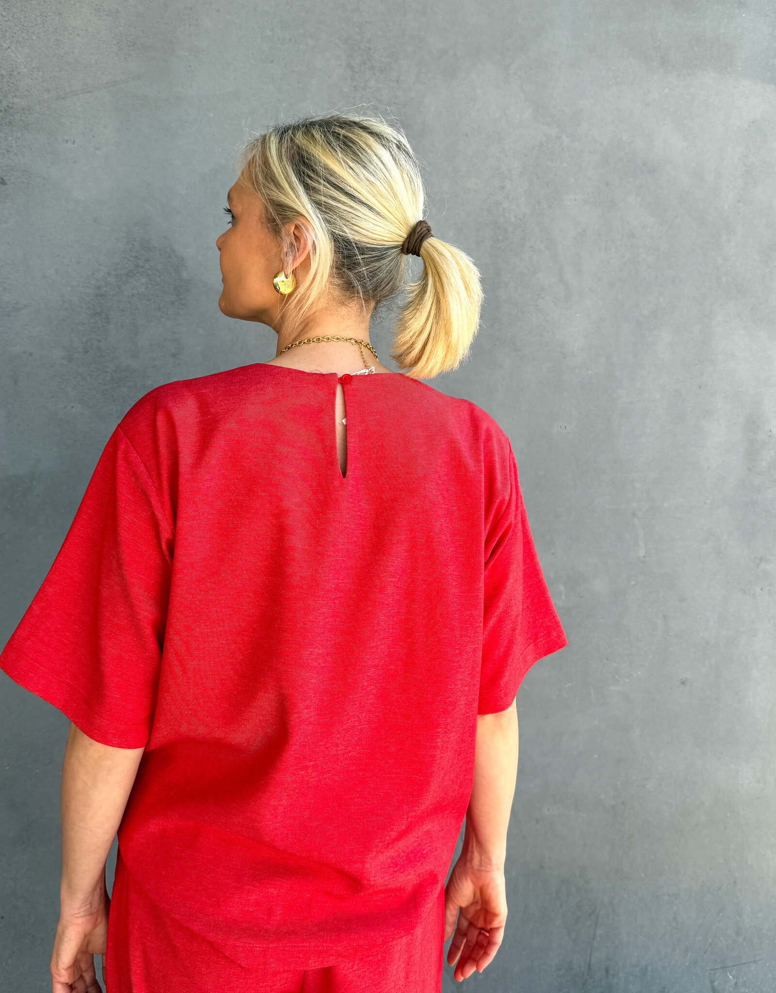 Refined Department T-Shirt 'Zaya' - Burned Orange - Refined Department