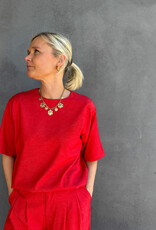 Refined Department T-Shirt 'Zaya' - Burned Orange - Refined Department