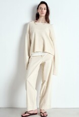American Vintage Sweater Col Bateau 'Itonay' - Ecru Chine - Ito03A  -  American Vintage