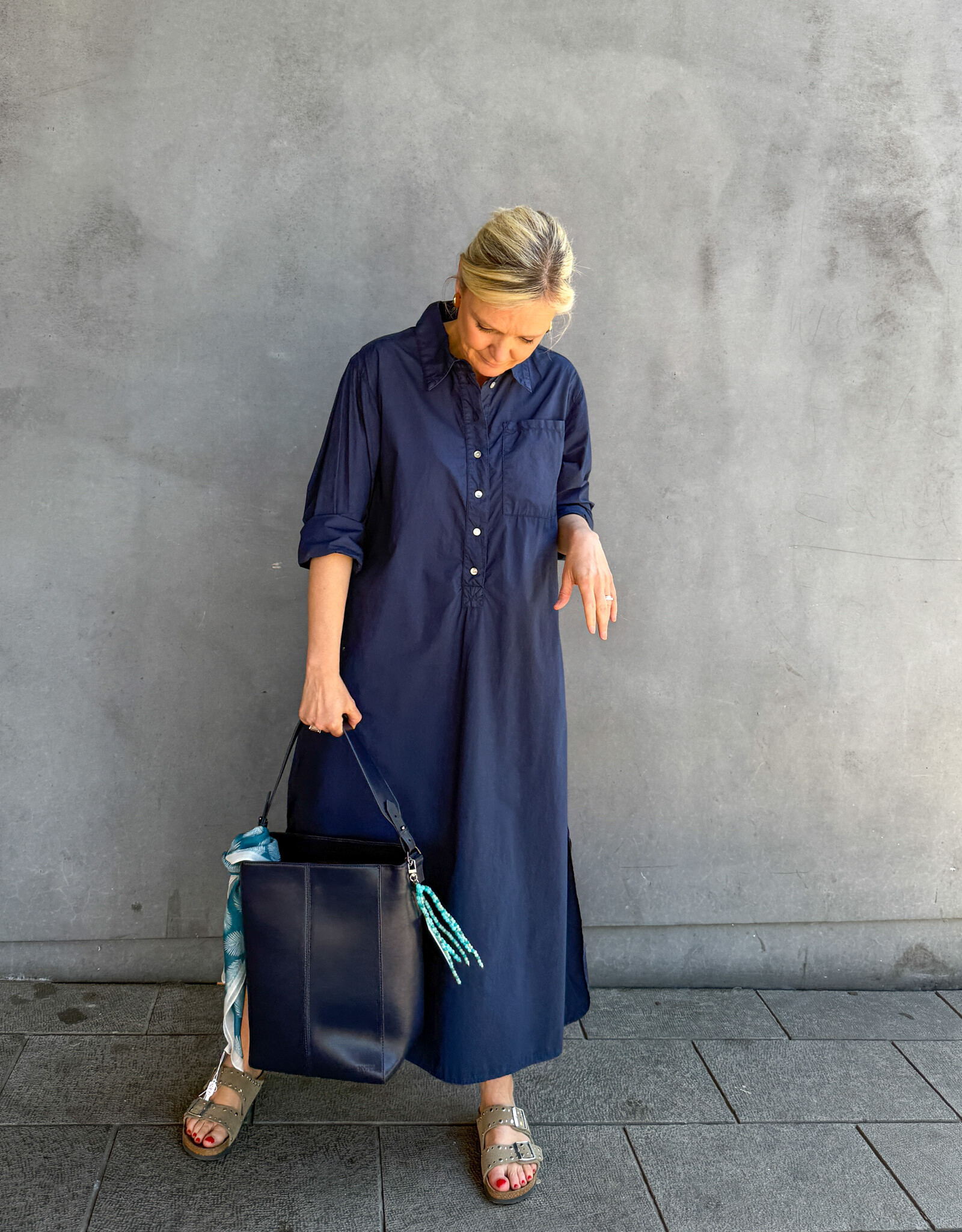 Hod Paris Jurk 'Rachel' - Navy - Hod Paris