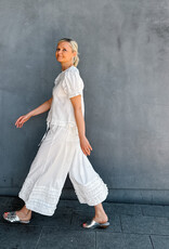 Damson Madder Broek 'Florentina' - White - Damson Madder