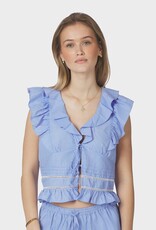 Top Stripe 'Jolia' - Light Blue - Neo Noir