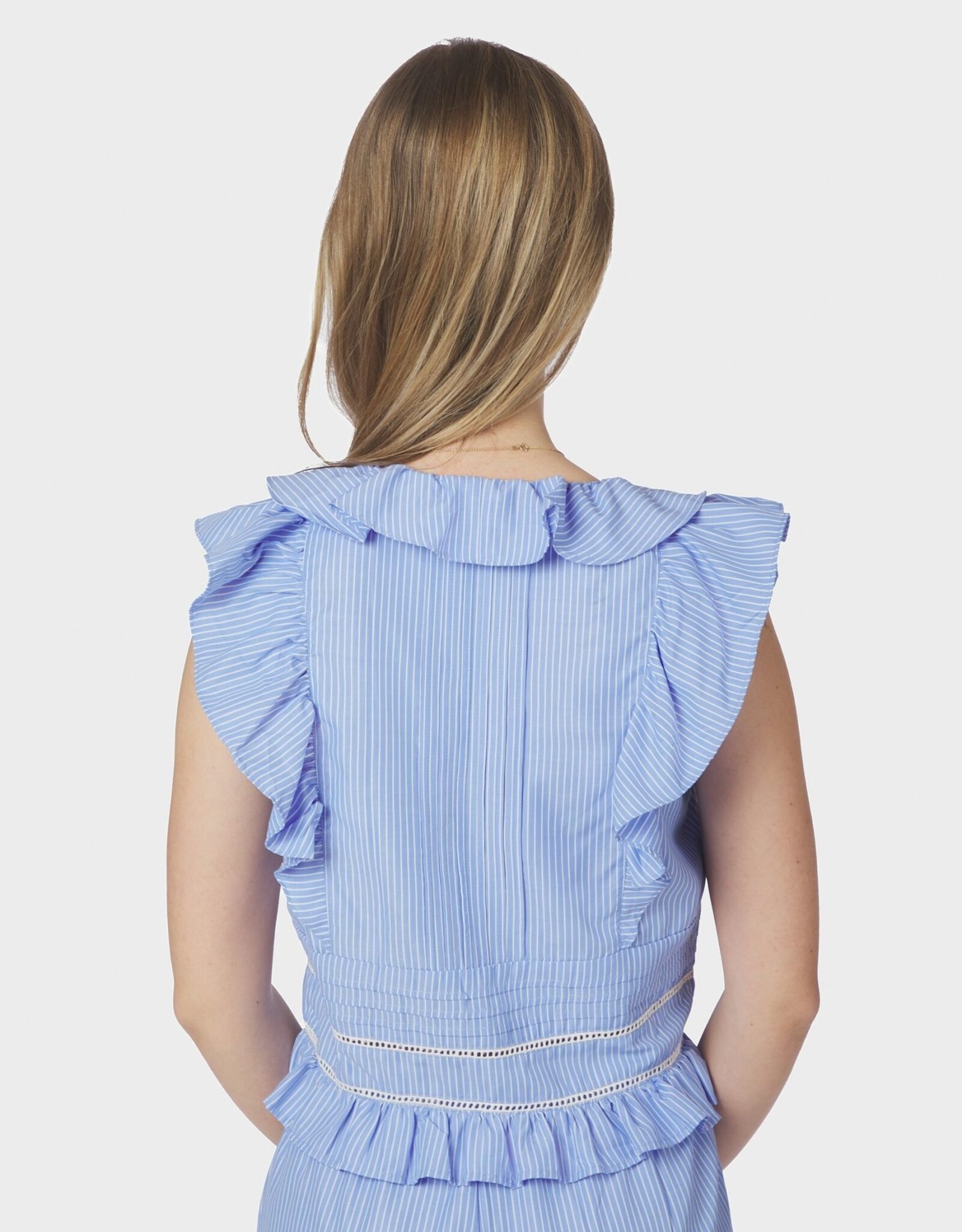 Top Stripe 'Jolia' - Light Blue - Neo Noir