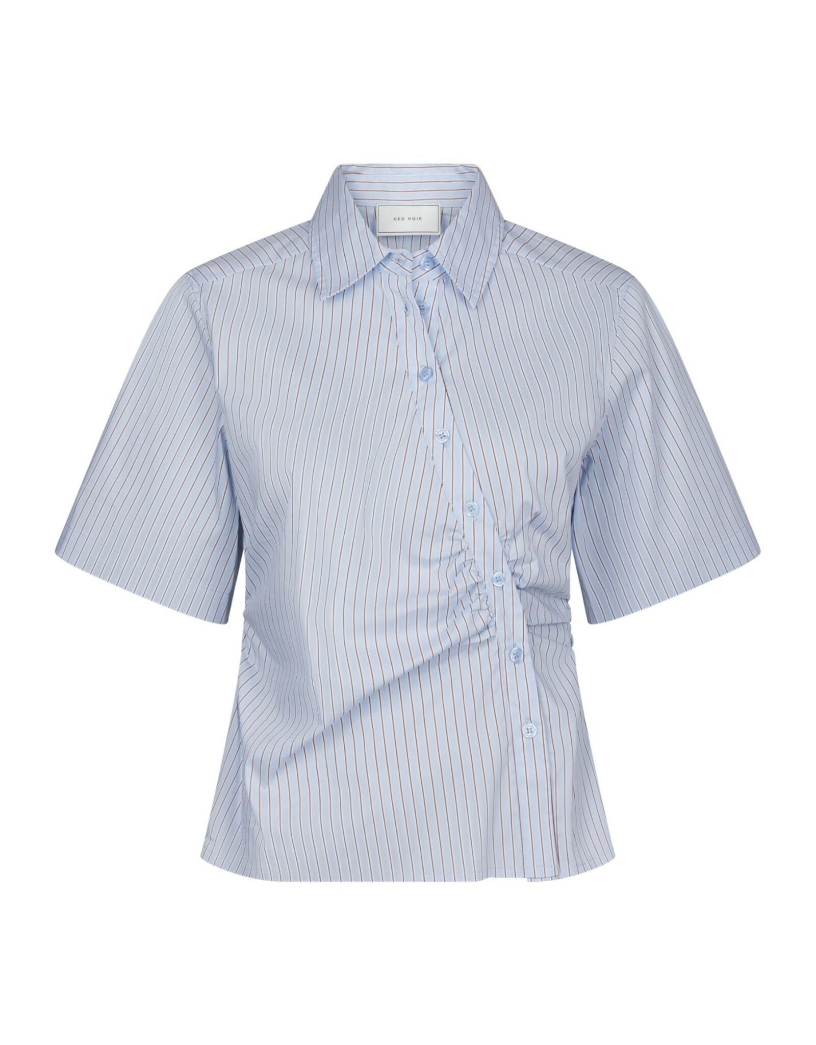 Blouse Stripe 'Hazel' - Light Blue - Neo Noir