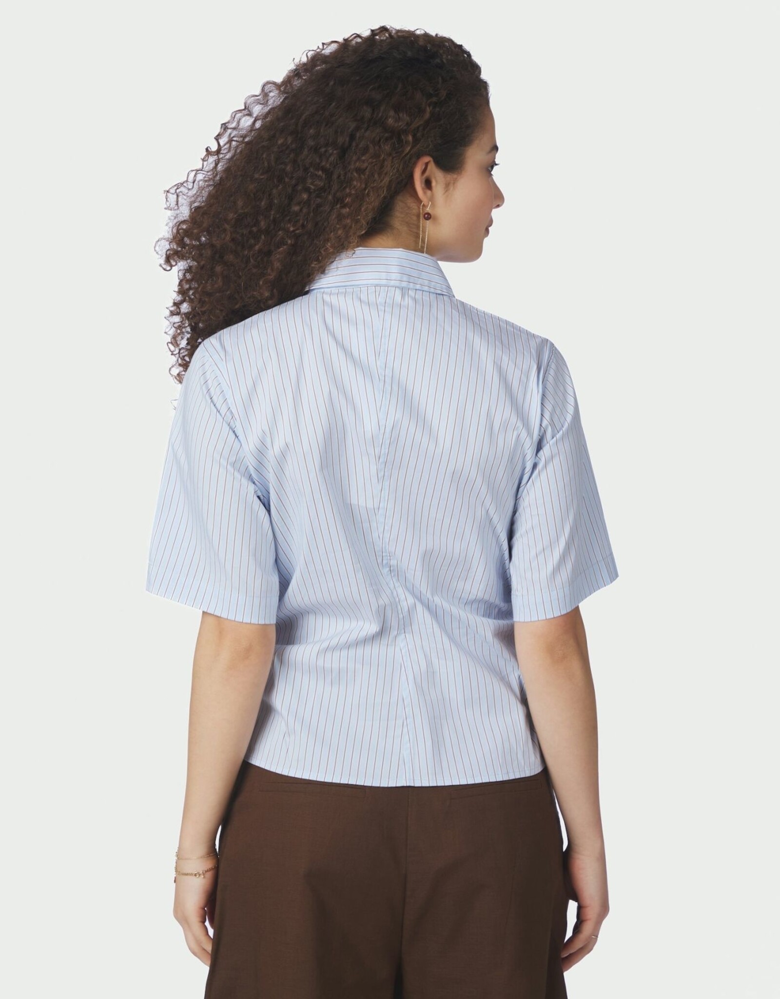 Blouse Stripe 'Hazel' - Light Blue - Neo Noir