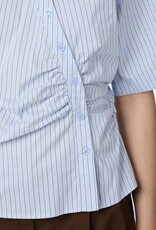 Blouse Stripe 'Hazel' - Light Blue - Neo Noir