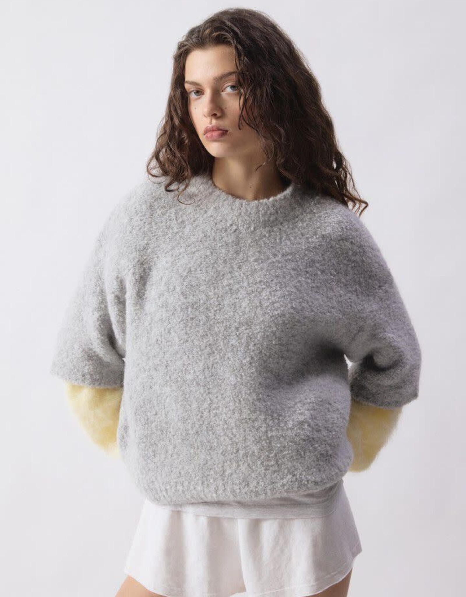 American Vintage Pull 'Zolly' - Gris Chine - Zol18B  - American Vintage
