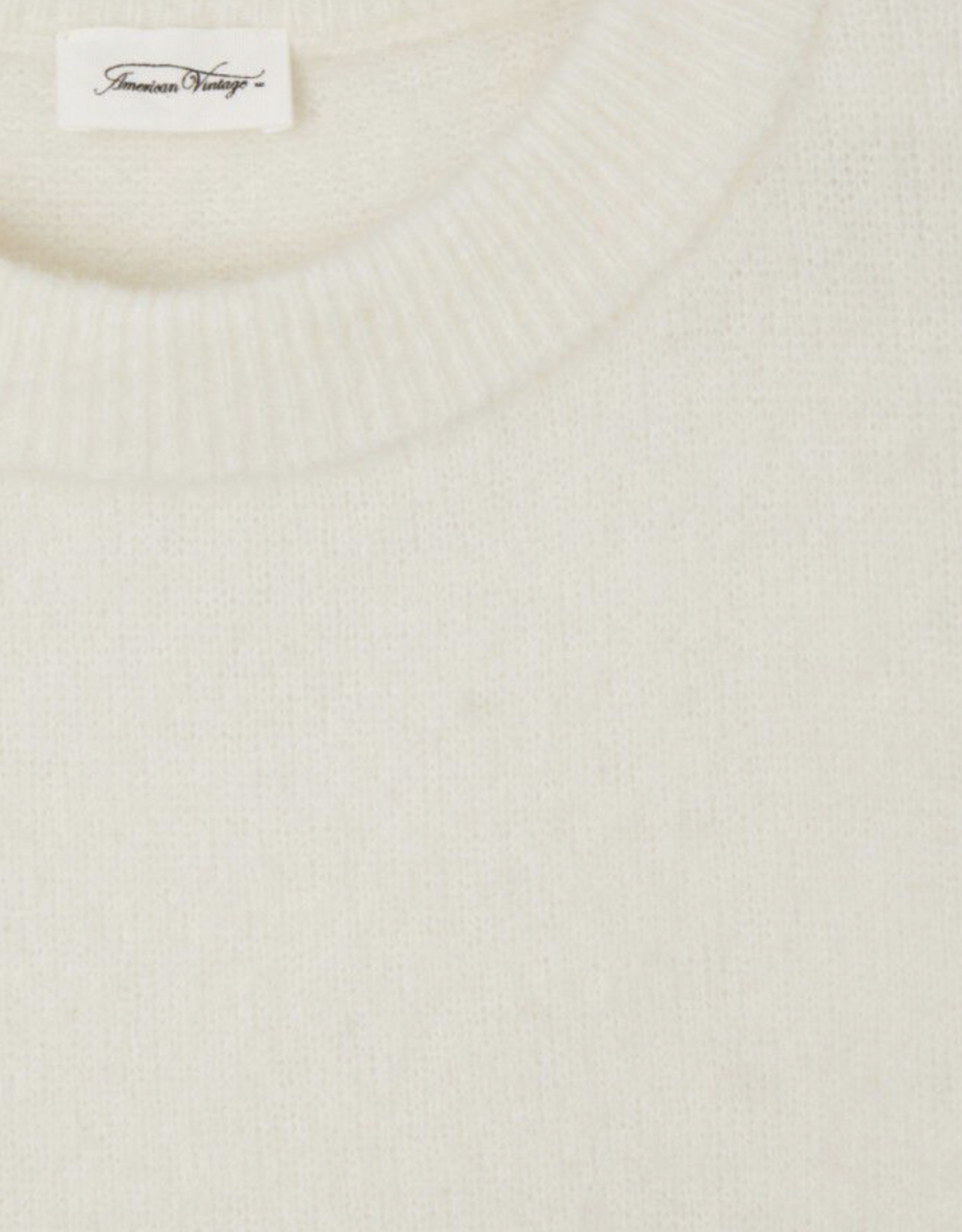 American Vintage Pull 'Vitow' - Blanc - Vito18E -  American Vintage
