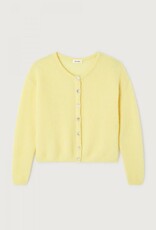 American Vintage Cardigan 'Vitow' - Citronnier Chine - Vito19E  - American Vintage