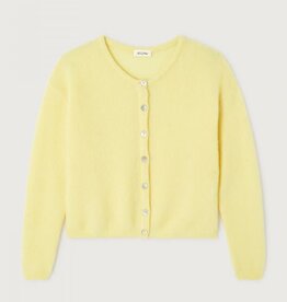 American Vintage Cardigan 'Vitow' - Citronnier Chine - Vito19E  - American Vintage