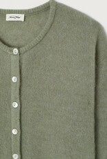American Vintage Cardigan 'Vitow' - Kaki MultiChine - Vito19E  - American Vintage