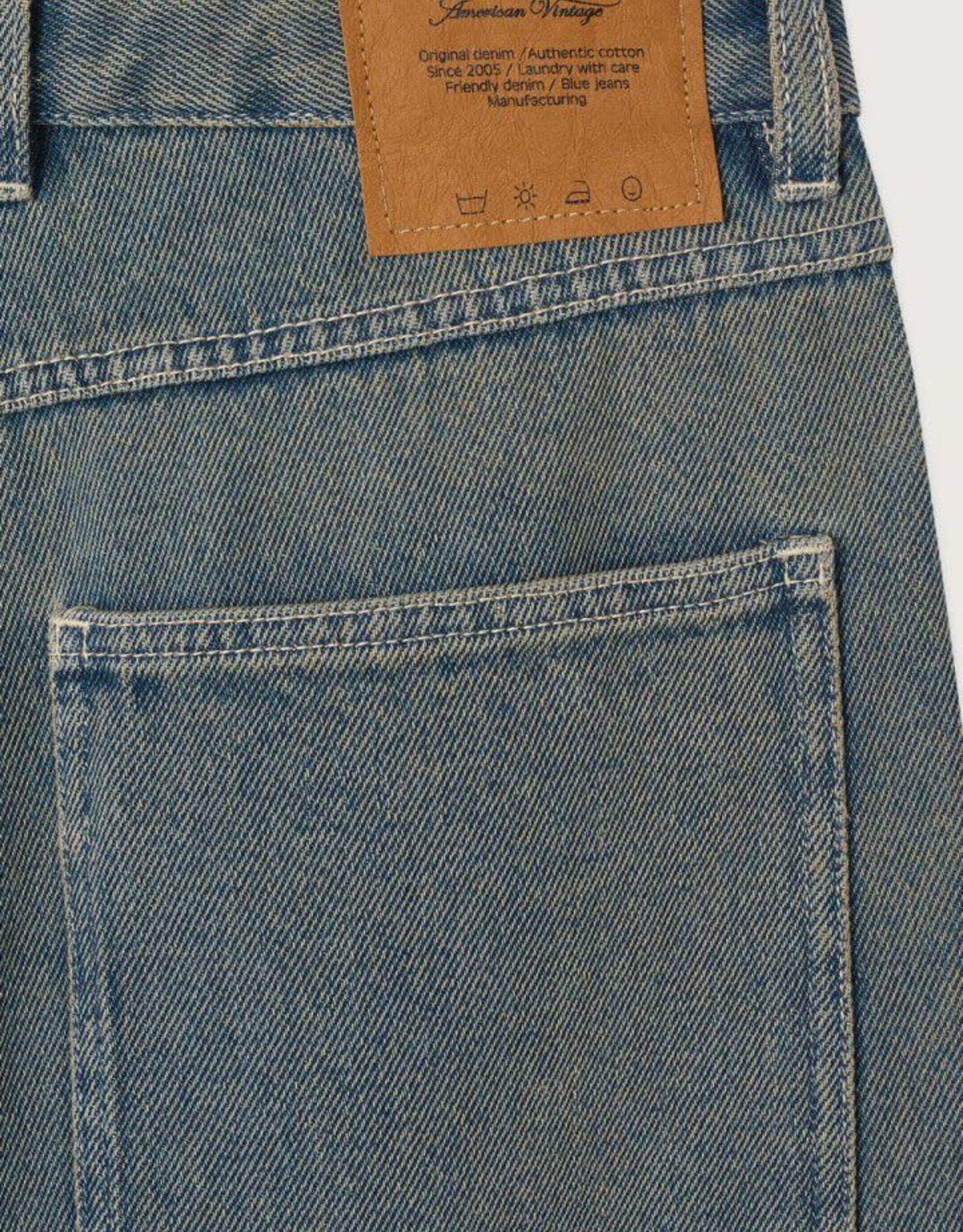 American Vintage Jeans 5 Poches 'Arlow' - Stone Dirty - Arl11A -  American Vintage