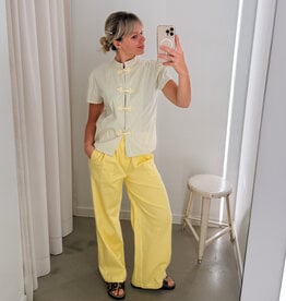 Laure+Max Broek 'Piava' - Jaune Citron - Laure+Max