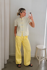 Laure+Max Broek 'Piava' - Jaune Citron - Laure+Max